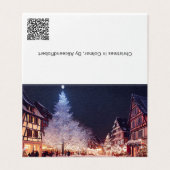 Schöne Weihnachten in Colmar (Außenseite Aufgefaltet)