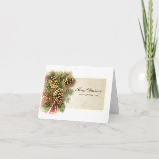 Schöne Weihnachten Karte (Vorderseite)