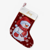 Schöne Weihnachten Kleiner Weihnachtsstrumpf (Vorderansicht (hängend))