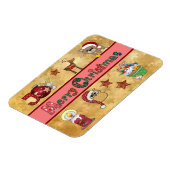 Schöne Weihnachten Magnet (Linke Seite)