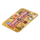 Schöne Weihnachten Magnet (Linke Seite)