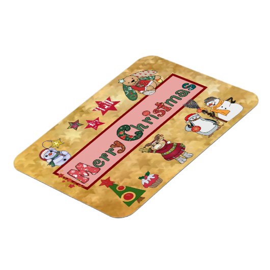 Schöne Weihnachten Magnet (Linke Seite)