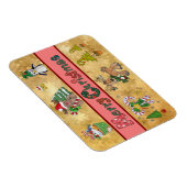 Schöne Weihnachten Magnet (Rechte Seite)