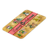 Schöne Weihnachten Magnet (Linke Seite)