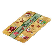 Schöne Weihnachten Magnet (Linke Seite)