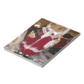 Schöne Weihnachten mit Liebe HABEN einen schönen T Notizblock (Rotiert)