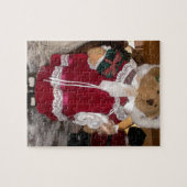 Schöne Weihnachten mit Liebe HABEN einen schönen T Puzzle (Horizontal)