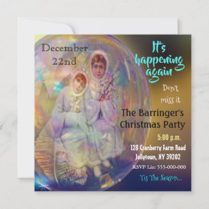 Schöne Weihnachten Phantastisch Elegant Einladung