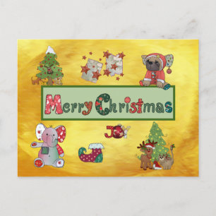 Schöne Weihnachten Postkarte