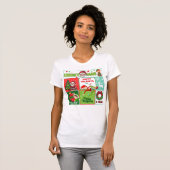 Schöne Weihnachts-Classic-Momente T-Shirt (Vorne ganz)