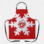 Schöne Weihnachts-Schürze! Schürze (Vorderseite)