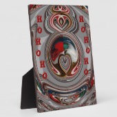 Schöne Weihnachts-Urlaub Jahreszeiten Farben A Fotoplatte (Seite)