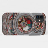 Schöne Weihnachts-Urlaub Saison Farben Case-Mate iPhone Hülle (Rückseite (Horizontal))