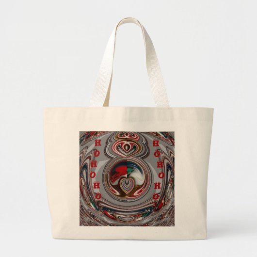 Schöne Weihnachts-Urlaub Saison Farben Jumbo Stoffbeutel (Vorne)