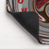 Schöne Weihnachts-Urlaub Saison Farben Mousepad (Ecke)