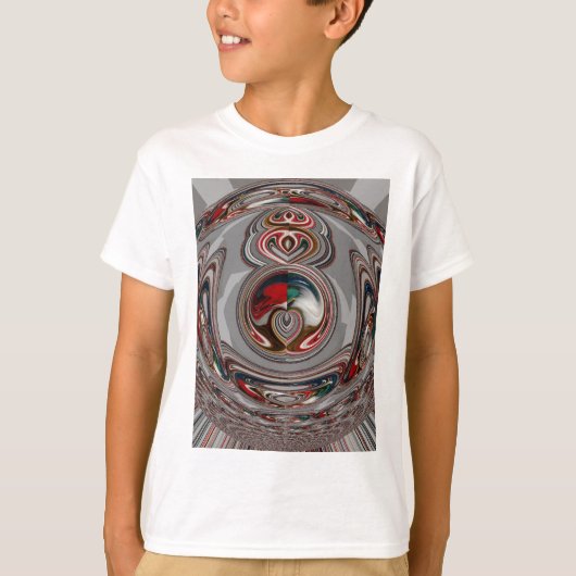 Schöne Weihnachts-Urlaub Saison Farben T-Shirt (Vorderseite)