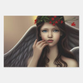 Schöne WeihnachtsAngeln Entdeckungsreise Geschenkpapier Set (Vorderseite 3)