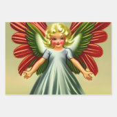 Schöne WeihnachtsAngeln Entdeckungsreise Geschenkpapier Set (Vorderseite 2)