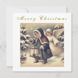 Schöne WeihnachtsAngels Weihnachtskarte Feiertagskarte