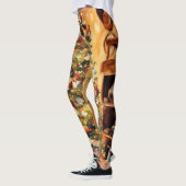 Schöne Weihnachtsbaum-Leggings Leggings (Links)