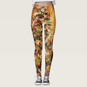 Schöne Weihnachtsbaum-Leggings Leggings