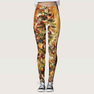 Schöne Weihnachtsbaum-Leggings Leggings