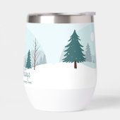 Schöne Weihnachtsbäume Winterurlaub Party (Links)