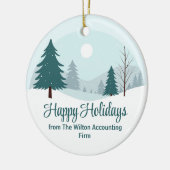 Schöne Weihnachtsbaumen Wintergeschenk für Geschäf Keramik Ornament (Links)