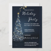 Schöne Weihnachtsbaumfeier Einladung (Vorderseite)