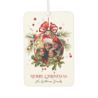 Schöne Weihnachtsbaumrahmen Familienferien Autolufterfrischer