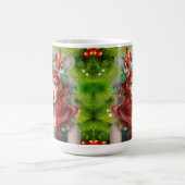 Schöne Weihnachtsdame-Tasse Kaffeetasse (Mittel)