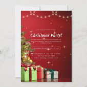 Schöne Weihnachtseinladung Einladung (Vorderseite)