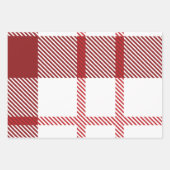 Schöne Weihnachtselemente in Roter Farbe Geschenkpapier Set (Vorderseite 2)