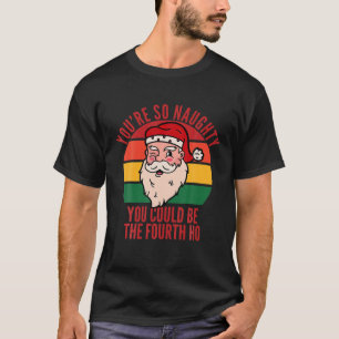 Schöne Weihnachtsfeier Bad Santa Girls Funny Inapp T-Shirt