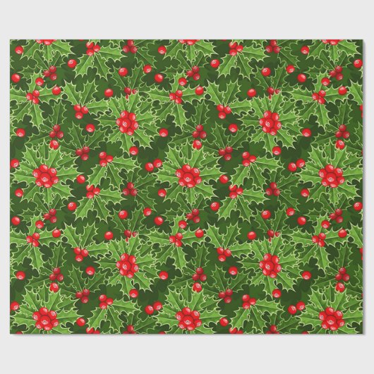 Schöne Weihnachtsfeier Geschenkpapier (Flach)