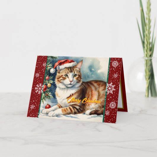 Schöne Weihnachtsfeiertage Moderne Sammlung Karte (Vorderseite)