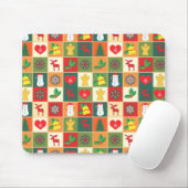 Schöne Weihnachtsfiguren Mousepad (Mit Mouse)