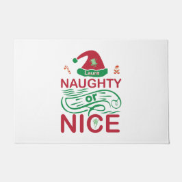 Schöne Weihnachtsfrösche mit Weihnachtsdesign Fußmatte