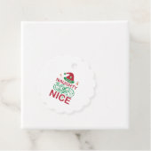 Schöne Weihnachtsfrösche mit Weihnachtsdesign Geschenkanhänger (Beispiel)