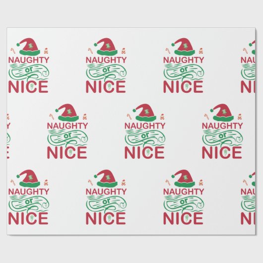 Schöne Weihnachtsfrösche mit Weihnachtsdesign Geschenkpapier (Flach)