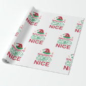 Schöne Weihnachtsfrösche mit Weihnachtsdesign Geschenkpapier (Ungerollt)