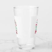 Schöne Weihnachtsfrösche mit Weihnachtsdesign Glas (Links)