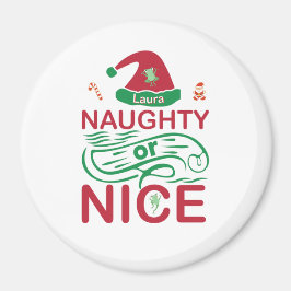 Schöne Weihnachtsfrösche mit Weihnachtsdesign Magnet