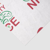 Schöne Weihnachtsfrösche mit Weihnachtsdesign Seidenpapier (Ausschnitt)