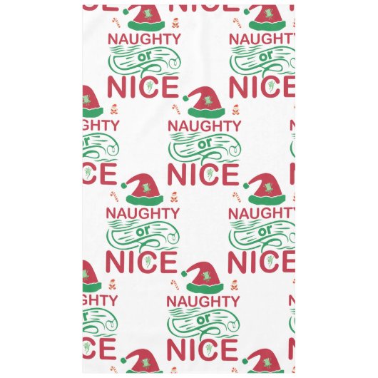 Schöne Weihnachtsfrösche mit Weihnachtsdesign Tischdecke (Vorderseite)