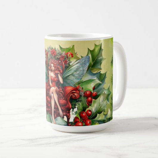Schöne Weihnachtsgebäck Kaffeetasse (VorderseiteRechts)