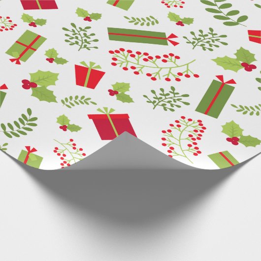 Schöne Weihnachtsgeschenke Geschenkpapier (Ecke)