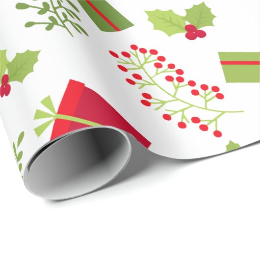 Schöne Weihnachtsgeschenke Geschenkpapier (Rolleneckpunkt)