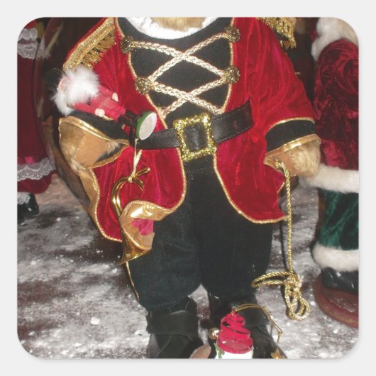 Schöne Weihnachtsgeschenke Karten Bild.JPG Quadratischer Aufkleber (Vorderseite)