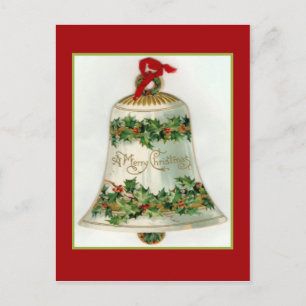 Schöne Weihnachtsglocke Feiertagspostkarte
